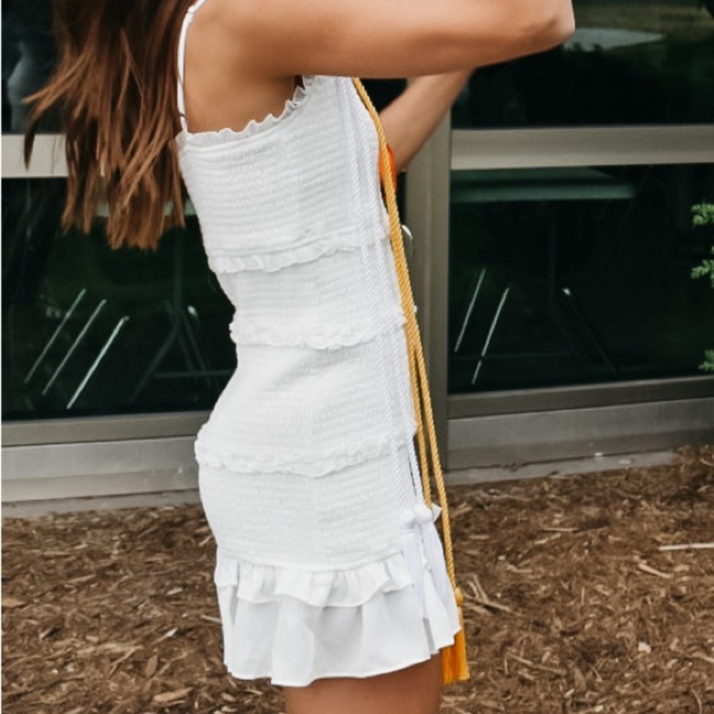 White Botique Dress; Size M